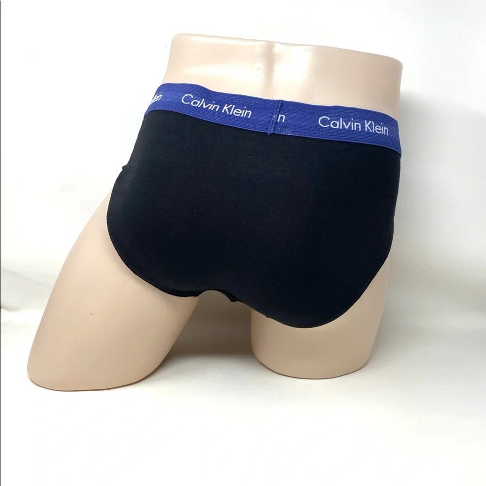 💖MEGA SALE💖Calvin Klein 3-pack Cotton Hip Brief Mens Underwear NB2613935 - Picture 5 of 5